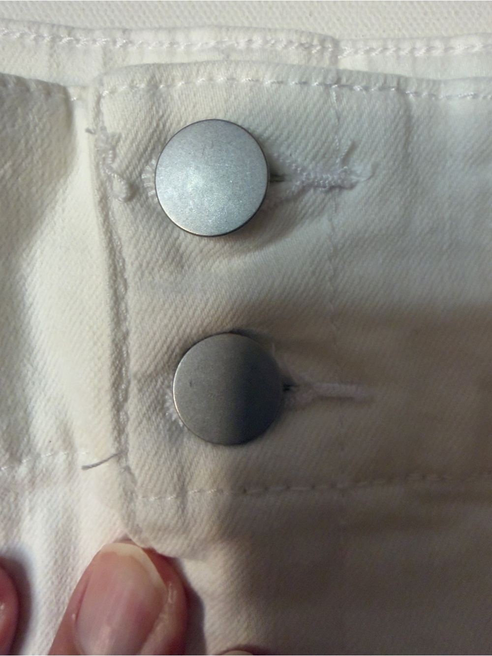 EUC Women's White Altar'd State High-Waist Flared Jeans Size 27/30"Inseam (KB11) - Picture 6 of 9